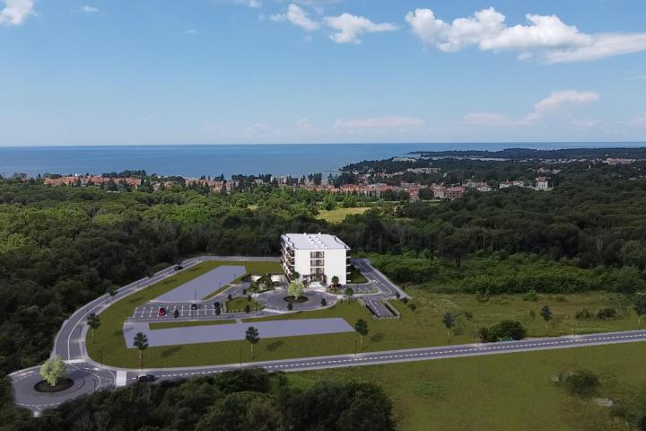 Istra, Poreč - dvosoban stan u prizemlju moderne novogradnje NKP 83m2