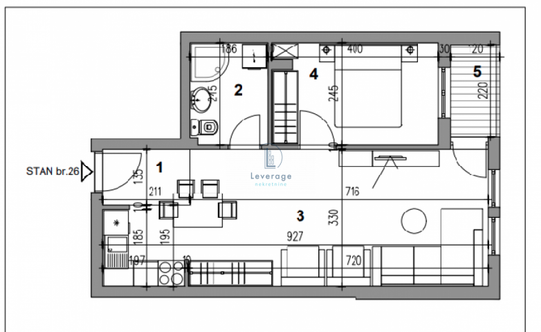 Novogradnja, Mirijevo, 59. 24 m2, cena bez pdv-a