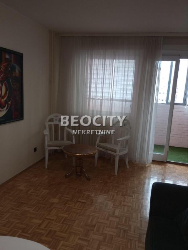 Novi Beograd, Blok 63, Gandijeva, 2. 0, 58m2, 600EUR