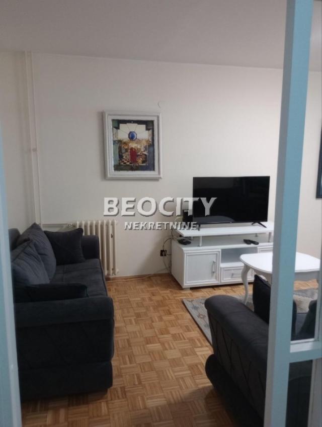 Novi Beograd, Blok 63, Gandijeva, 2. 0, 58m2, 600EUR