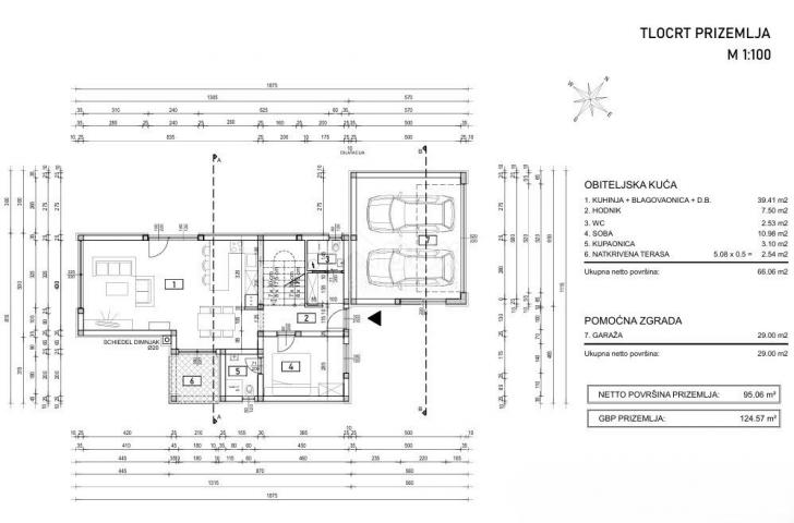 INSEL KRK, MALINSKA - Freistehende Villa mit Pool und Garage, 700 m vom Meer entfernt