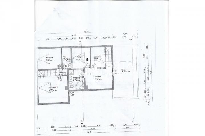 Poreč okolica, dvoetažni stan 107, 43 m2 1. kat/potkrovlje, novogradnja