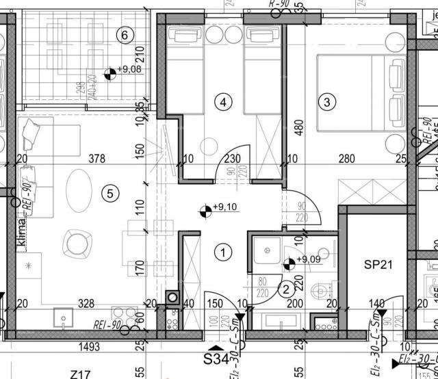 Wohnung Neubauprojekt in Pula! Modernes Apartmenthaus in der Nähe des Stadtzentrums.