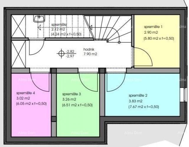 Wohnung Tar-Vabriga! Neubau! Schöne Maisonette-Wohnungen.