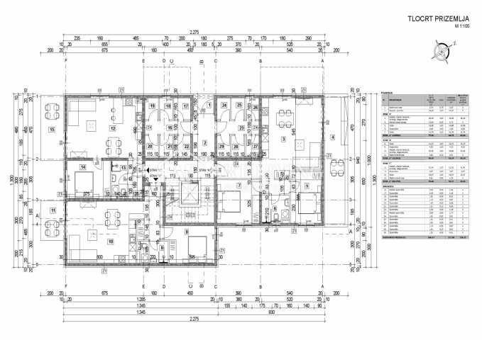 Poreč-Umgebung, neu gebaute Wohnung im Erdgeschoss 500 m vom Meer entfernt