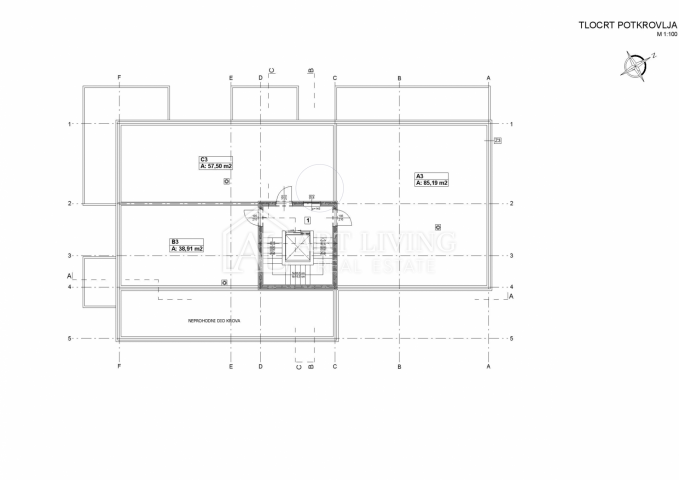 Poreč-Umgebung, TOP-Wohnung mit Dachterrasse 39 m2 und Meerblick