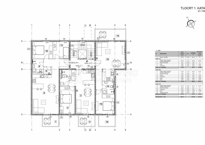 Poreč - Umgebung, moderne Wohnung in TOP-Lage, 500 m vom Meer entfernt