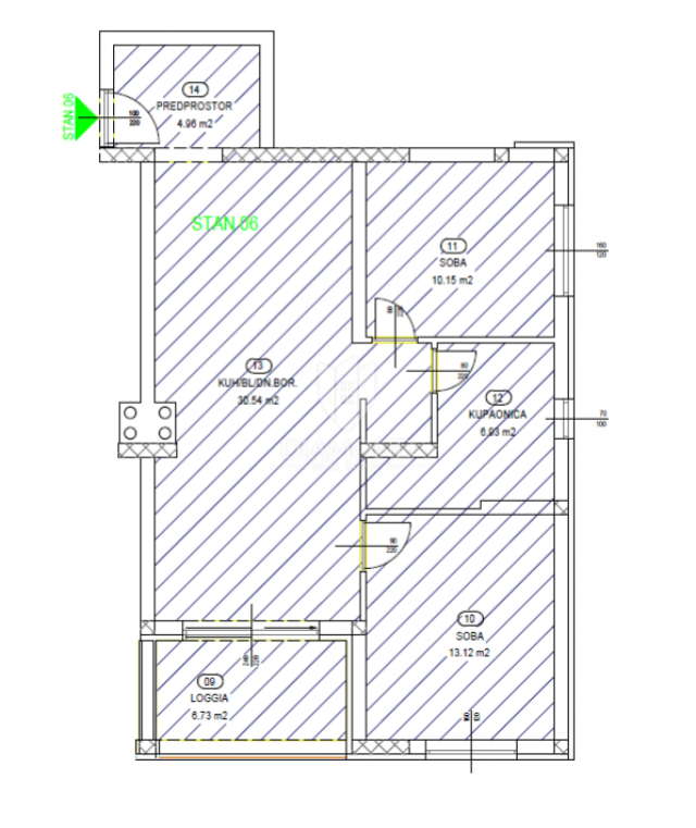 Stan/Apartman Kastav, 72, 42m2