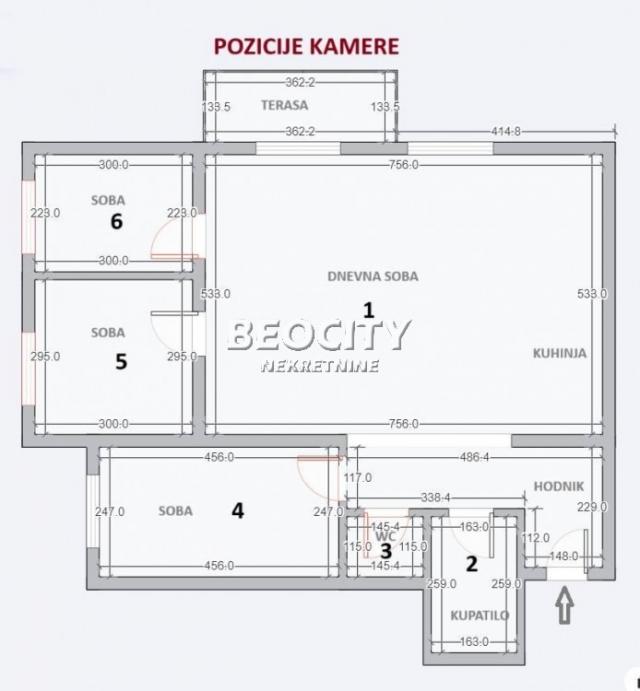 Voždovac, Vojvode Vlahovića, Predraga Tomića, 4. 0, 86m2, 167700EUR JEDINI OSTAO