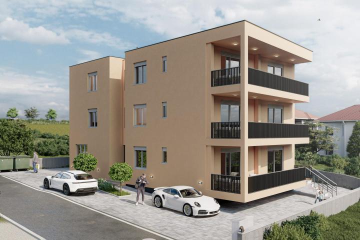 Zadar, Bili Brig, dvosoban stan s pogledom na more,  NKP 81, 49 m2