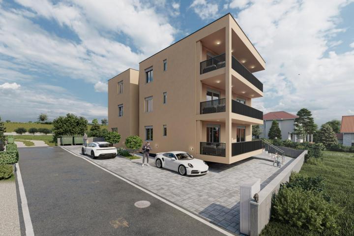 Zadar, Bili Brig, dvosoban stan s pogledom na more,  NKP 81, 49 m2