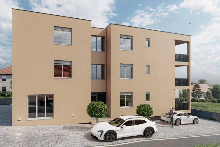 Zadar, Bili Brig, dvosoban stan s pogledom na more,  NKP 81, 49 m2