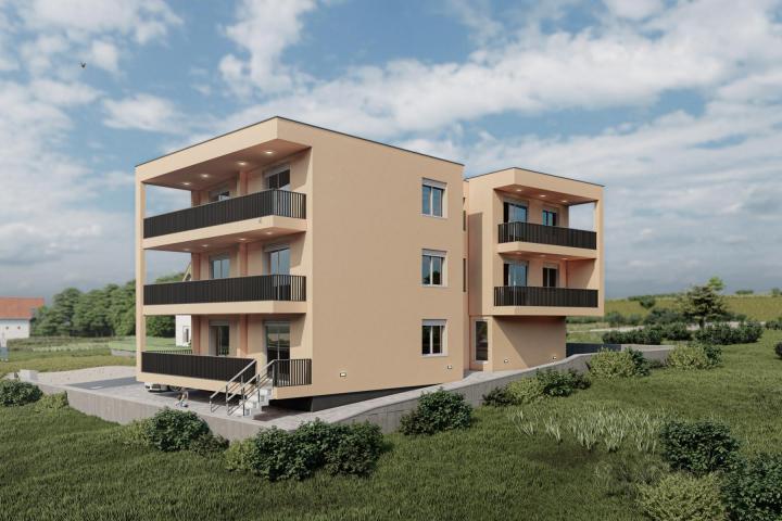 Zadar, Bili Brig, dvosoban stan s pogledom na more,  NKP 81, 49 m2