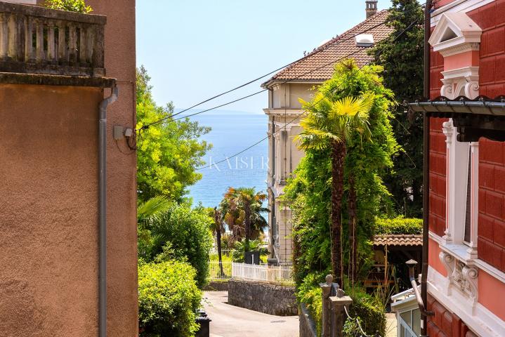 Opatija - Villa-Etage 50 Meter vom Meer entfernt