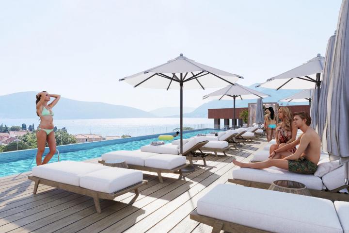 Suite apartment of 67m2 in Tivat