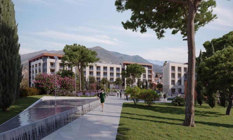 Suite apartment of 67m2 in Tivat