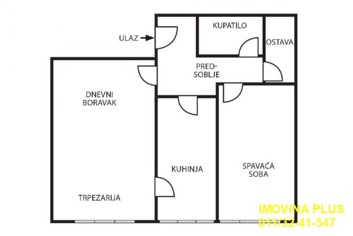 Autokomanda - Emanuila Jankovića, 52m2