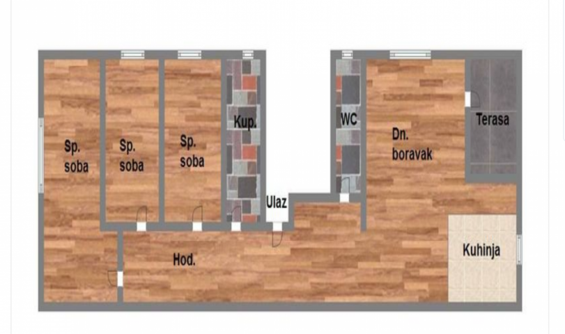 San snova za porodicu - Četvorosoban 87m2 - KLISA!