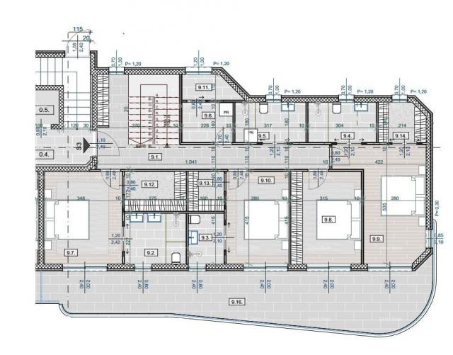 Wohnung Verkauf von im Bau befindlichen Luxusapartments, 200 m vom Meer entfernt, Opatija! S3