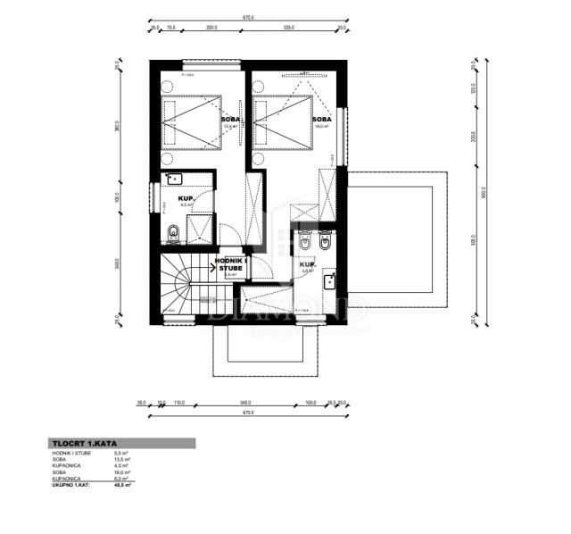 Haus Poreč, 106m2