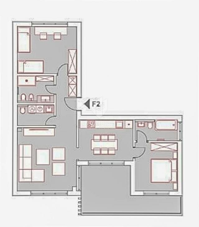 Wohnung Pula, 105,17m2