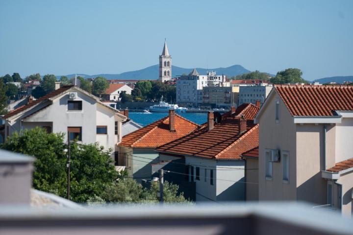 Zadar, Borik, luksuzan penthouse NKP 137, 26 m2 s terasama na TOP lokaciji!