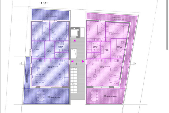 Zadar, Diklo, trosoban stan NKP 119, 58 m2 na super lokaciji