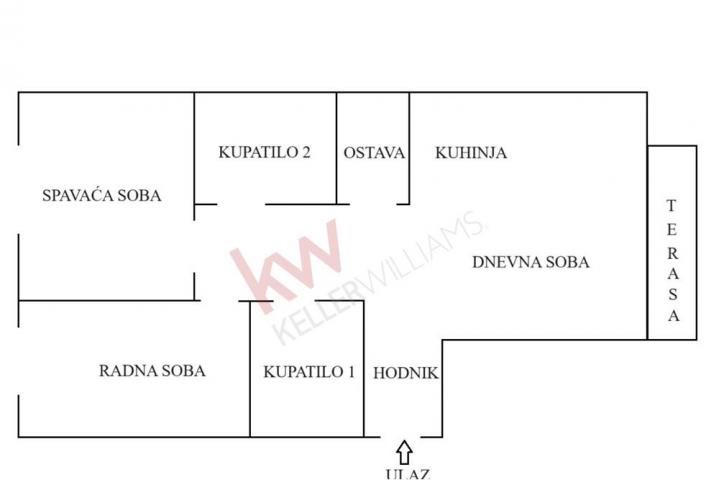 
				Novi Dorćol, luksuzan, nov, kompletno namešten stan 80, 69m2 sa garažnim mestom
			