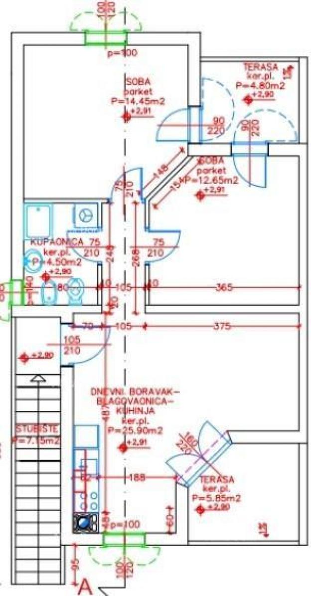 Wohnung Verkaufe eine schöne Wohnung in toller Lage, Pošesi, Medulin!