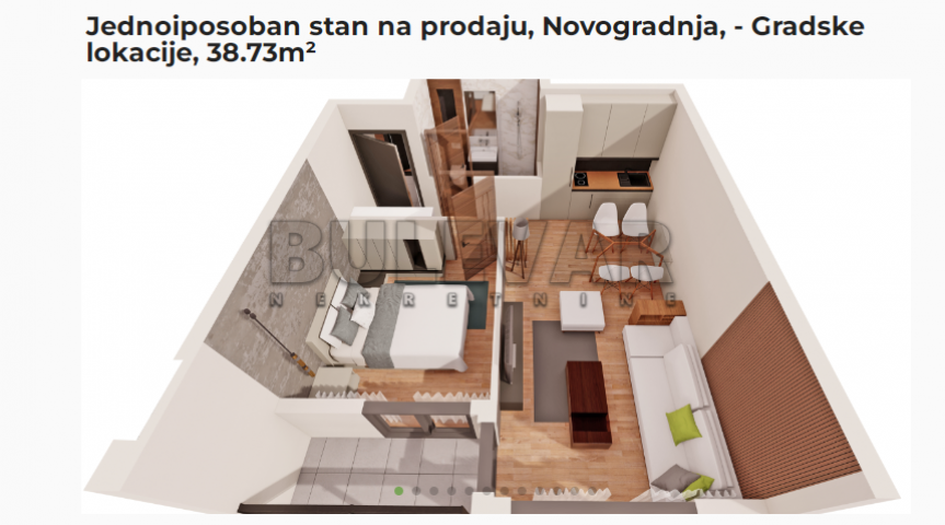 Lux Apartman, novogradnja Sokobanja 38. 73m2 na izuzetnoj lokaciji