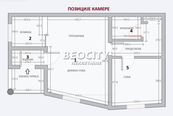 Zvezdara, Mirijevo, Duška Radovica, 1. 5, 50m2, 55000EUR