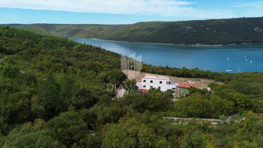 Labin, okolica, zemljište s pogledom na more 