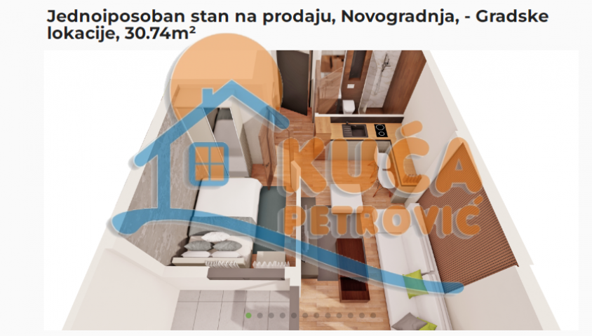 Lux Apartman, novogradnja Sokobanja 30, 74m2, 1. sprat, na izuzetnoj lokaciji