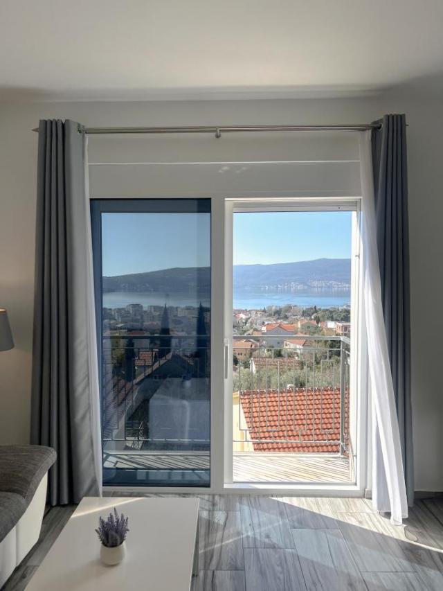 Luxurious two-bedroom apartment of 55m2 with swimming pool in Tivat