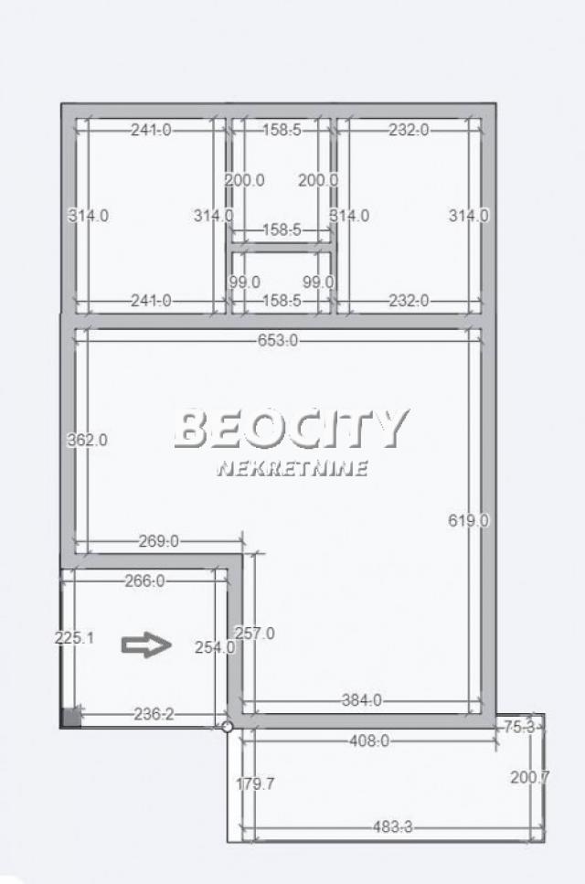 Barajevo, Barajevo (mesto), Bogoljuba Petkovica, 3. 0, 70m2, 60000EUR