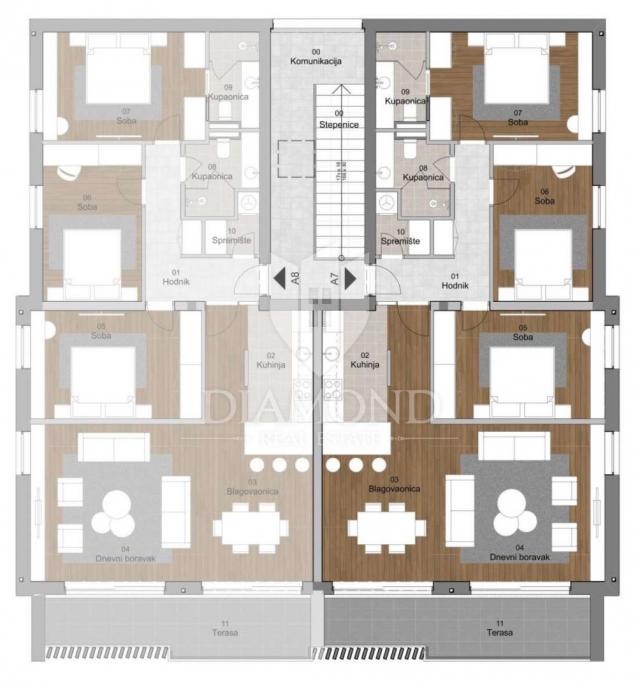 Wohnung Labin, 112,15m2