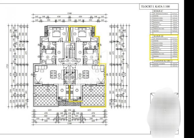 Stan/Apartman Poreč, 126, 62m2