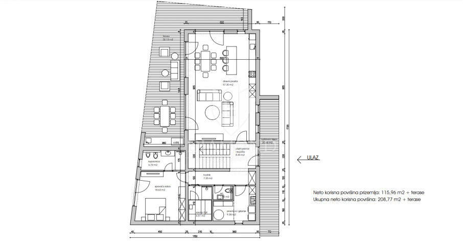 Zemljište Rovinj, 1. 065m2