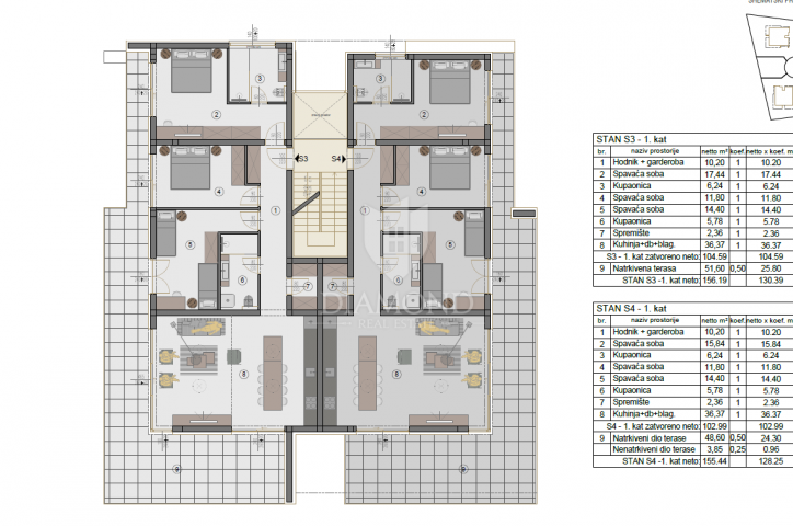 Stan/Apartman Rovinj, 166m2