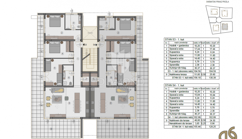 Moderner Neubau in der Nähe von Rovinj