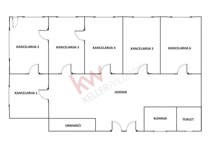 
				Strogi centar, Trg Republike, renoviran poslovni prostor sa izuzetnim pogledom, 170m2
			