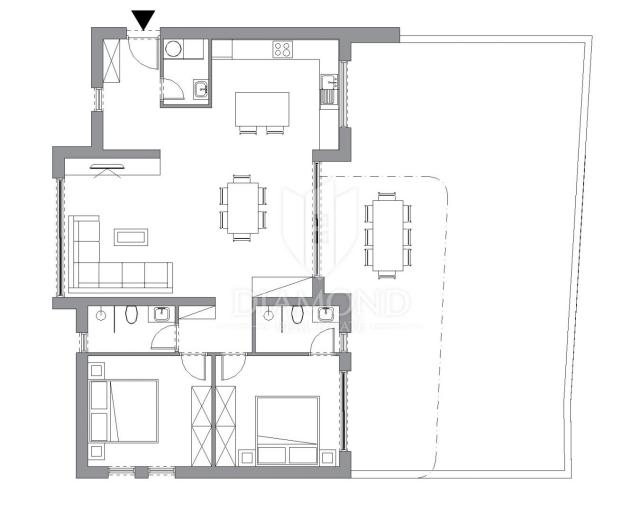 Stan/Apartman Rovinj, 89, 49m2