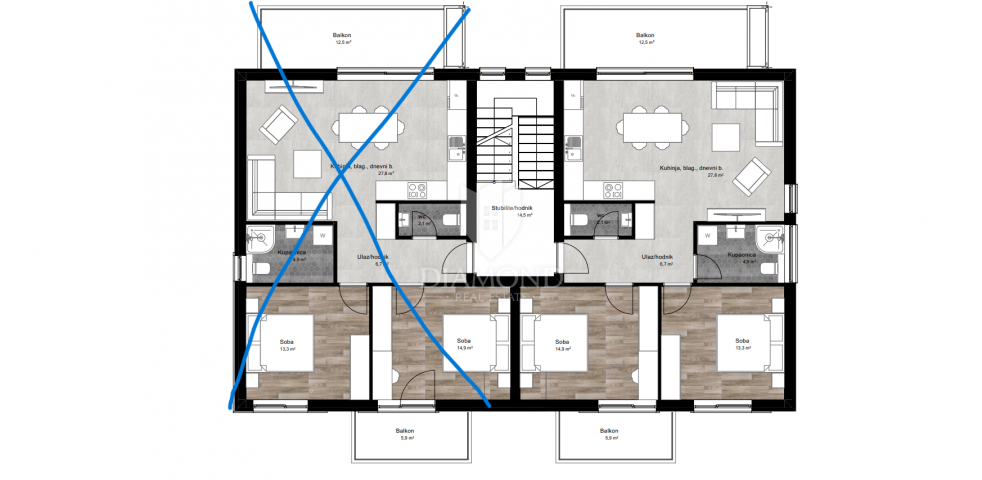 Stan/Apartman Poreč, 72, 81m2