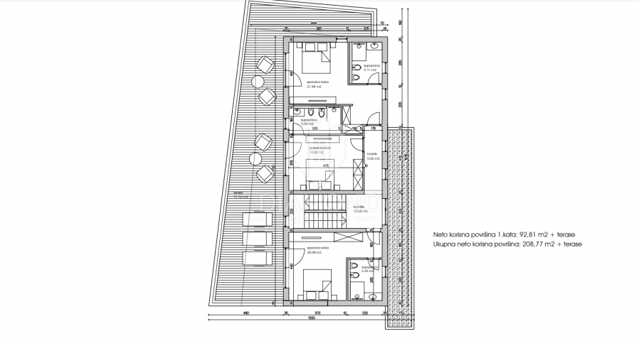 Zemljište Rovinj, 1. 065m2