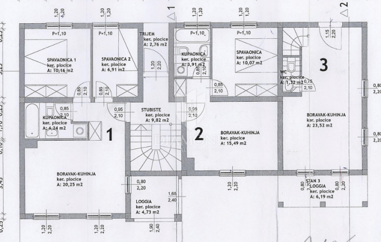 Apartment  Poreč, 45,11m2