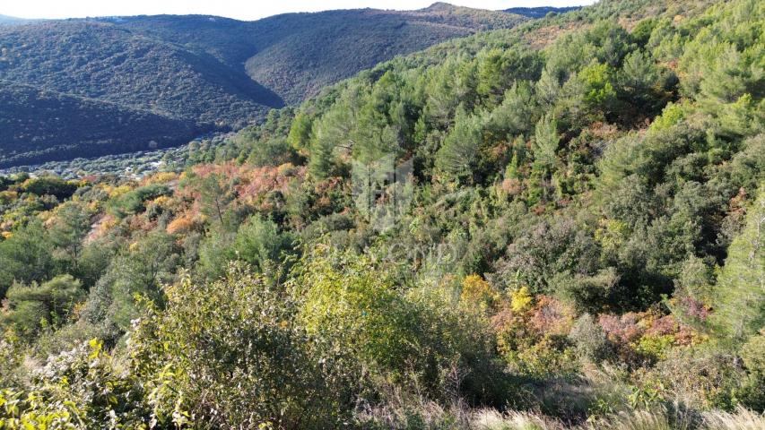 Umgebung von Labin, Baugrundstück, Meerblick