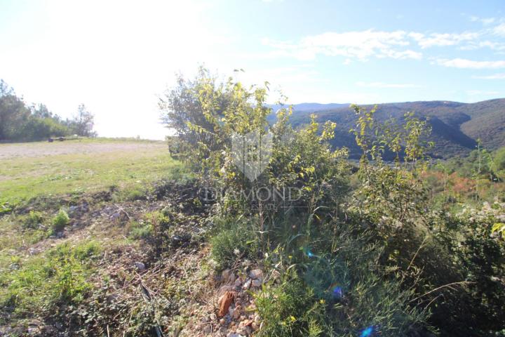 Umgebung von Labin, Baugrundstück, Meerblick