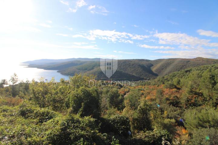 Umgebung von Labin, Baugrundstück, Meerblick