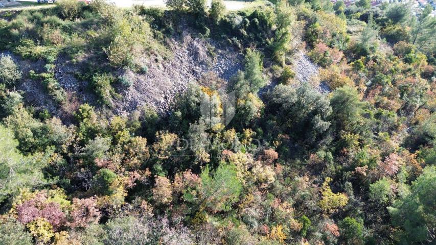 Umgebung von Labin, Baugrundstück, Meerblick