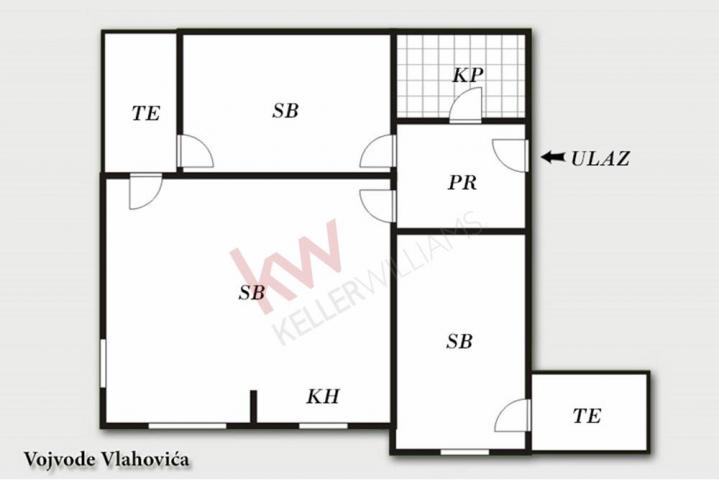 
				Vojvode Vlahović, 3. 0, 60m2, odmah useljiv
			